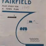 A cover of the fairfield pilot study for town plan.