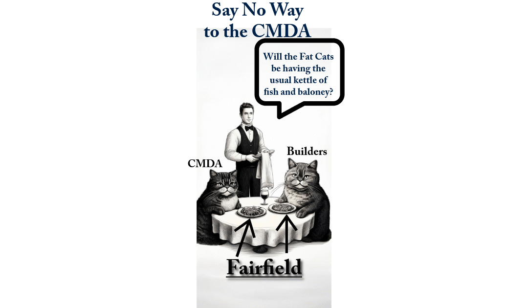 Hartford is pushing concrete, but Fairfield is pushing back.