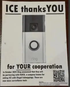 ACLU image of a RIng doorbell