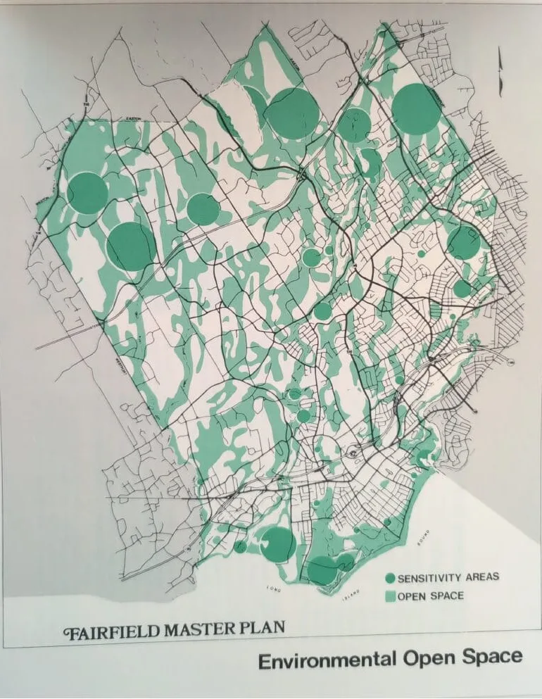 Fairfield Open Space map